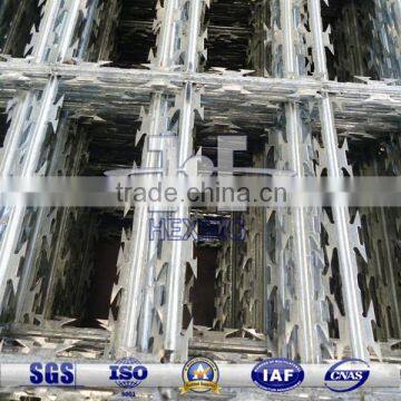 Stainless Steel Welded Razor Barbed Wire Mesh Fence
