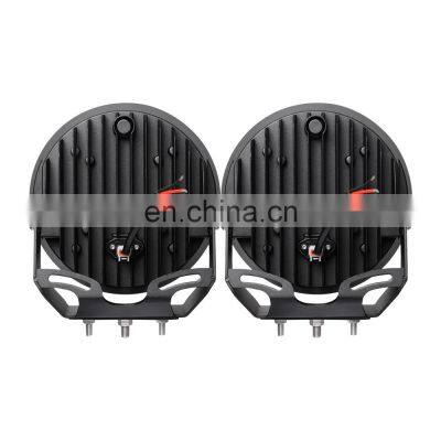 LED6493 LED WORK LIGHT Headlight Aluminum Alloy Driving Lights Spotlights Auxiliary Lights 9inch Spot Beam 128w LANTSUN photo-2