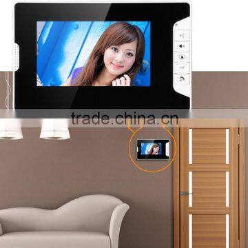 Cheap 7inch LCD Wired Video Door Bell Door Phone System for Home Security Protection photo-3