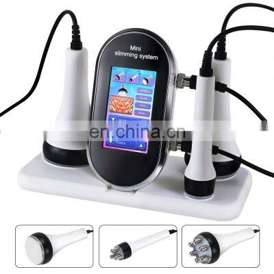 2022 New Arrival Portable Massage Fitness Ems Body Shaping Muscle Building Mini 3 in 1 Slimming System Machine With ce Marked