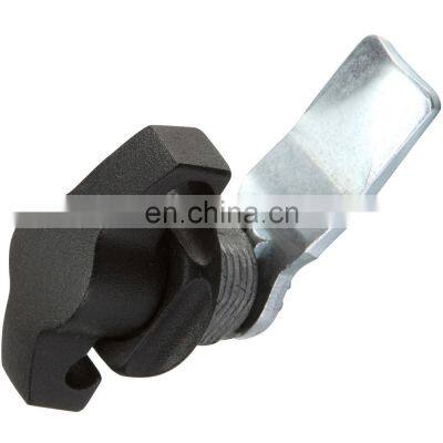 MS815E Excellent Quality Zinc Alloy Black Coated Industrial Electrical Cabinet Keyless Cam Lock photo-3