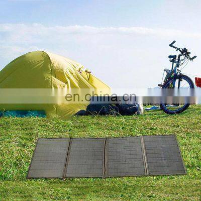 100W Mono Cell Paralleled DC USB Output Portable Solar Panel Foldable For Outdoor Camping photo-5