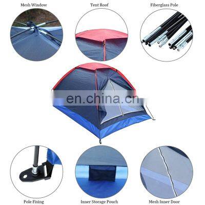 Outdoor Foldable Camping Picnic Sunshade Beach Tent Custom Sun Shelter Pop Up Camping Tent photo-3
