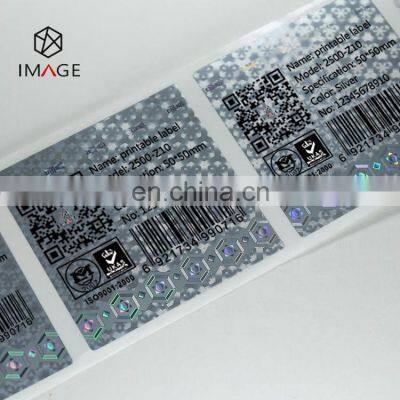 Печатные защитные голографические наклейки в рулоне photo-2