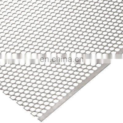 Decorative Powder Coating Galvanized Perforated Metal Mesh for functional design