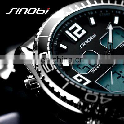 SINOBI Digital Watch Men Sports S9731G Multifunction Watch Online Dual Movement Quartz Watches Motre Pour Homme Saat photo-5