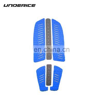 Wholesale Customized EVA Deck Pad 8-Piece Foam Surfboard Traction Pad Surfing SUP Pads With Kicker for Stomp