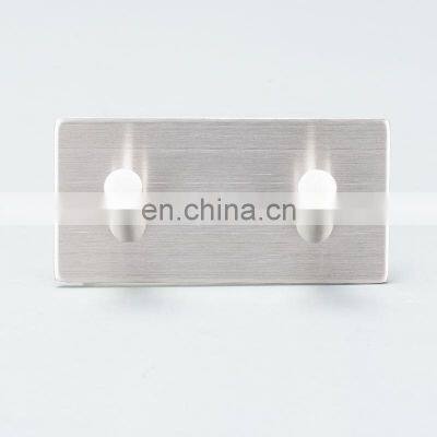 Direct Factory Supply Customized Logo Stainless Steel Kitchen Wall Hanger Bathroom Wall Mounted Double Hooks For Hanging photo-2