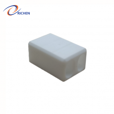 OEM Customized CNC Machining White Engineering Plastics Parts With Electroplating Surface Treatment for Machinery Industrial photo-2