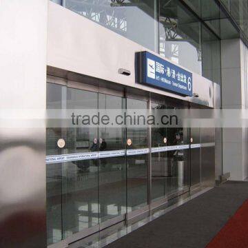 Heavy duty automatic sliding door sensor for lounge