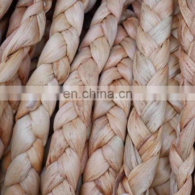 20 mm natural water hyacinth rope cord DIY for furniture rug Basket yarn rustic straw for decor home Vietnam Supplier