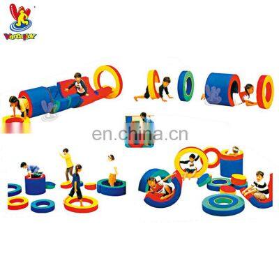 Indoor Soft Children Training Playground Tunnel Rings