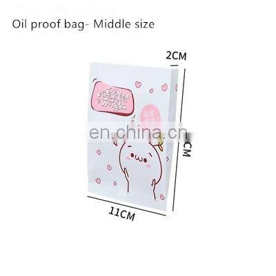 Customized Wholesale Good Grade Safe Grease Proof Paper Takeaway Fast Food Burger Wrapper Kraft Oil Proof Paper Bag photo-5