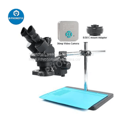 36MP 4K 1080P HDMI USB Video Camera Simul-Focal 3.5X-90X Continuous Zoom Stereo Trinocular Microscope photo-2