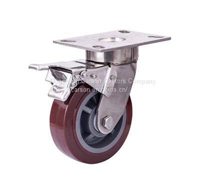 Shock Absorbing (Impact Resistant) Heavy Duty Casters (410kg)