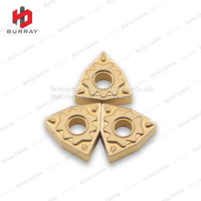 WNMG080408-HQ Carbide Cutting Tool Turning Insert With CVD Yellow Coated photo-2