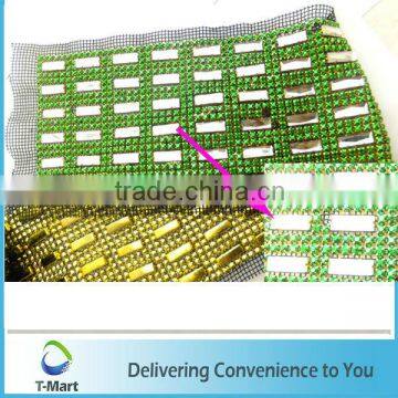 Wholesale Bling Bling Decorative Rhinestone Trim Crystal Strass Mesh Trim for Wedding Dress photo-2