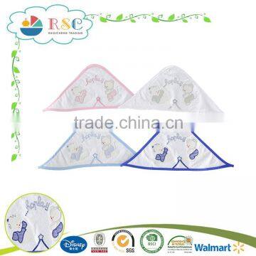 Soft Comfortable 100% Cotton Hooded Towel for Babies photo-4