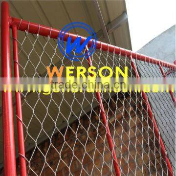 Stainless steel hand woven cable net ,stainless steel inter weave cable net , cable fence , rope fence | generalmesh