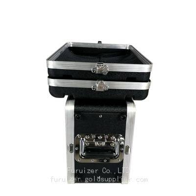 ABS-6US 8” Waterproof and Stackable Plastic Amplifier Aviation Case 6U Flight Rack Case photo-5