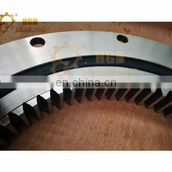 External Gear Swing Ring Double Row Ball Slewing Bearing