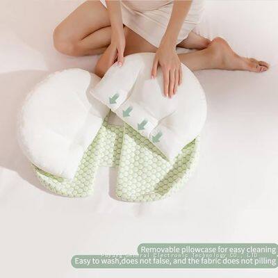 Pregnancy Pillow, Pregnancy Body Pillow for Sleeping，Luxury Maternity Pillow Support for Pregnant Women, Pregnancy Must Haves, Side Sleeper Pillows photo-2