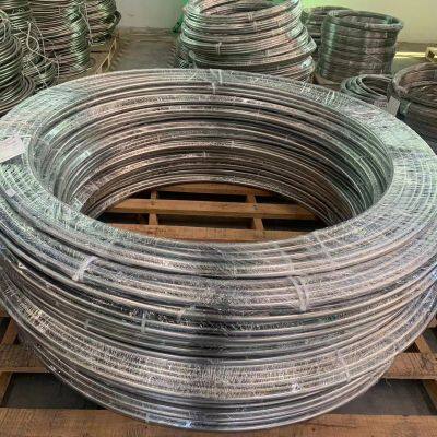 304 Stainless Steel Coiled Tubing (hydraulic Control Line) Stainless Steel Precision Bright Coil photo-3