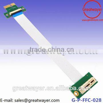 Print Circle Board Assembly 28Pin DF14 Socket Golden Pitch 0.5MM2 Flexible Flat Cable