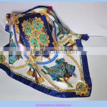 Women Burnt-out Gauze Indian Silk Scarf photo-3