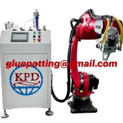 2K Silicone Epoxies Polyurethanes System Metering And Dosing System AB Component Pouring Applicator