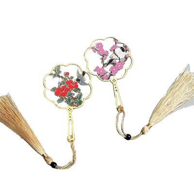 Custom Bookmark Made of Brass, Stainless Steel, Hollowed Out Chinese Style, Student Metal, Creative Design, Logo, Souvenir DIY photo-2