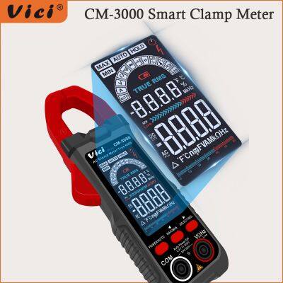 Vicimeter CM-3000 Large Display Screen No Knob AC Clamp Meter photo-4