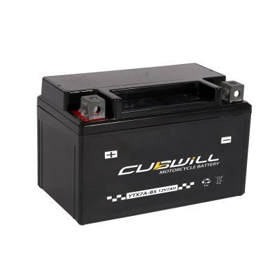 Japan Technology Factory Price 12V 7ah Rechargeable Lead Acid YTX7A-BS Motorcycle Battery