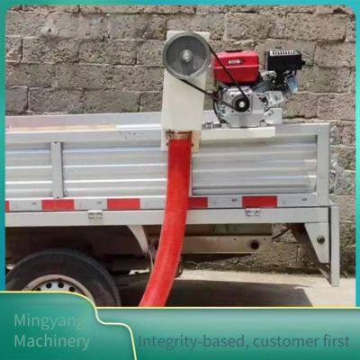 120mm Pipe Diameter Wheat Grain Suction Machine, Dual-drive Vehicle-mounted Grain Suction Machine, Single-phase Electric Material Suction Machine photo-4