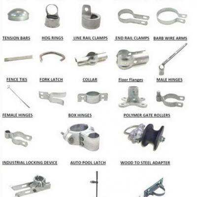 Fence Accessory Steel Clips for Round Post