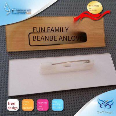 Metal Name Tag Production, Employee Name Tag Production, Manufacturer of Employee Metal Name Tags photo-3