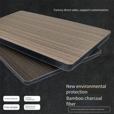 Интегрированные панели стен из бамбукового активированного угля и дерева, экологически чистые и без окраски панели для стен, углеродно-кристаллические панели. Мощный производитель, предлагающий комплексное снабжение.