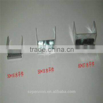 Steel Suspended Ceiling Grid Clips With 60 Horizontal Supporting Clip