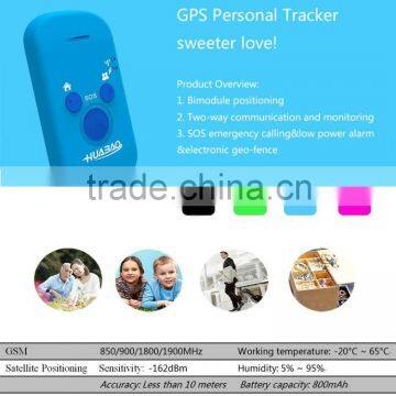 Small GPS kid tracker with free web tracking platform /Mobile APP/SMS, GPS tracker for kids