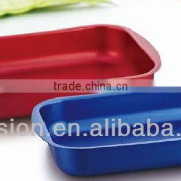 Rectangle trays aluminum service trays for bar & restaurant