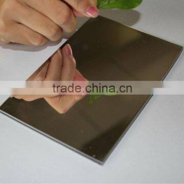 silver mirrored Aluminium Sandwich Panel/Aluminum Composite Panel