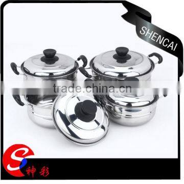 8pcs Cookware Set Induction Hobs Available For Stainless Steel Cookware