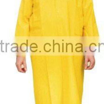 PVC/ Polyster Waterproof Long Raincoat