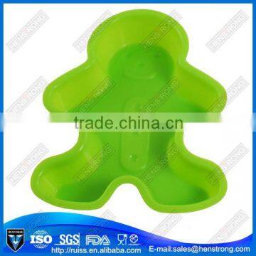 Safety and Economic the Ginger People Shaped Silicone Dessert Mold photo-2