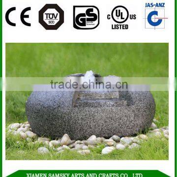 fiberglass small round water fountain