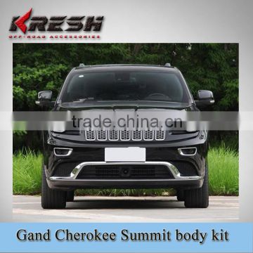 Black and chrome Jeep Grand Cherokee summit body 2014-2015wk