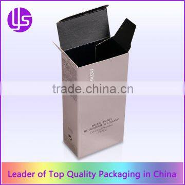 Cheap Custom Colorful Printed Silver Metallic Paper Cosmetic Packaging Reverse Tuck End Box Quality Choice photo-2