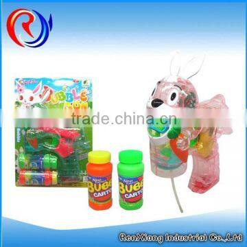 New electric gun flashing bubble gun toy for sale