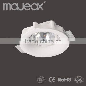 Trimless Purely Handmade Gypsum Plaster latent led downlight                        
                                                Quality Choice