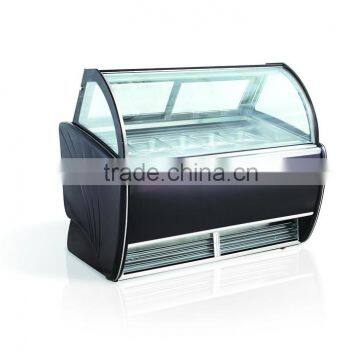 plastic ice cream display importer freezer gelato mini